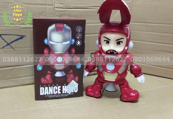 Robot Iron man nhảy múa