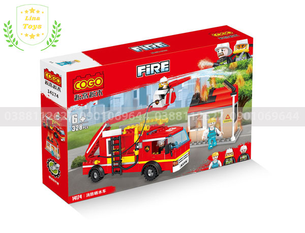 Bộ đồ chơi lego city cứu hỏa