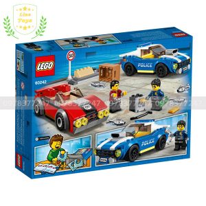 Lego cảnh sát truy đuổi tội phạm trên cao tốc