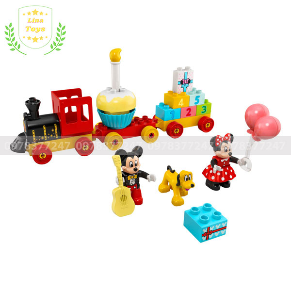 Lego Duplo 10941 - Chuyến tàu sinh nhật Mickey & Minnie