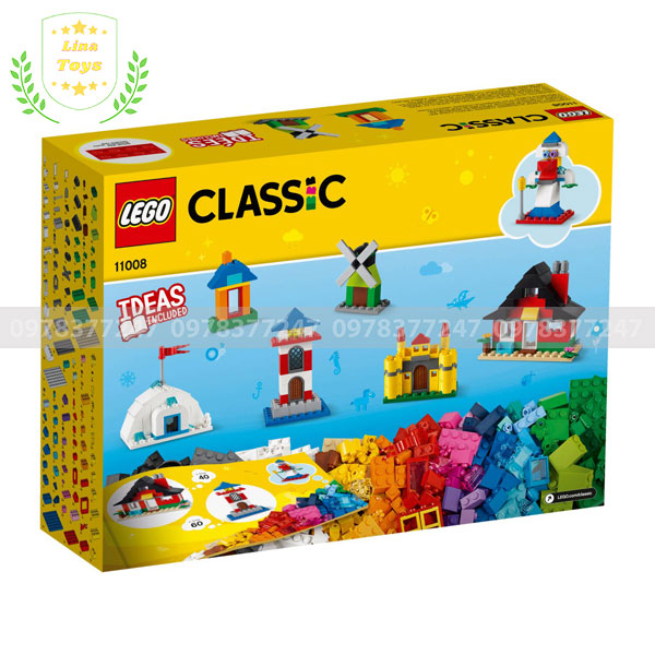 Lego Classic 11008 - Lắp ráp nhà