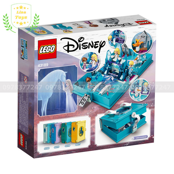 Lego Diney 43189 - Câu Chuyện Phiêu Lưu Của Elsa & Nokk