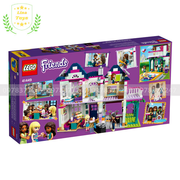 Lego Friends 41449 - Ngôi nhà của gia đình Andrea