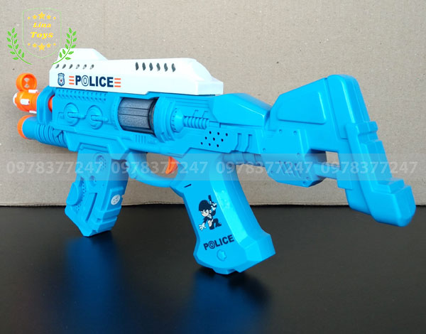 Súng cảnh sát đồ chơi bằng nhựa