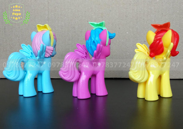 3 Cô ngựa Pony đồ chơi